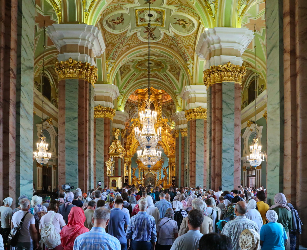 Peter and Paul Cathedral inside