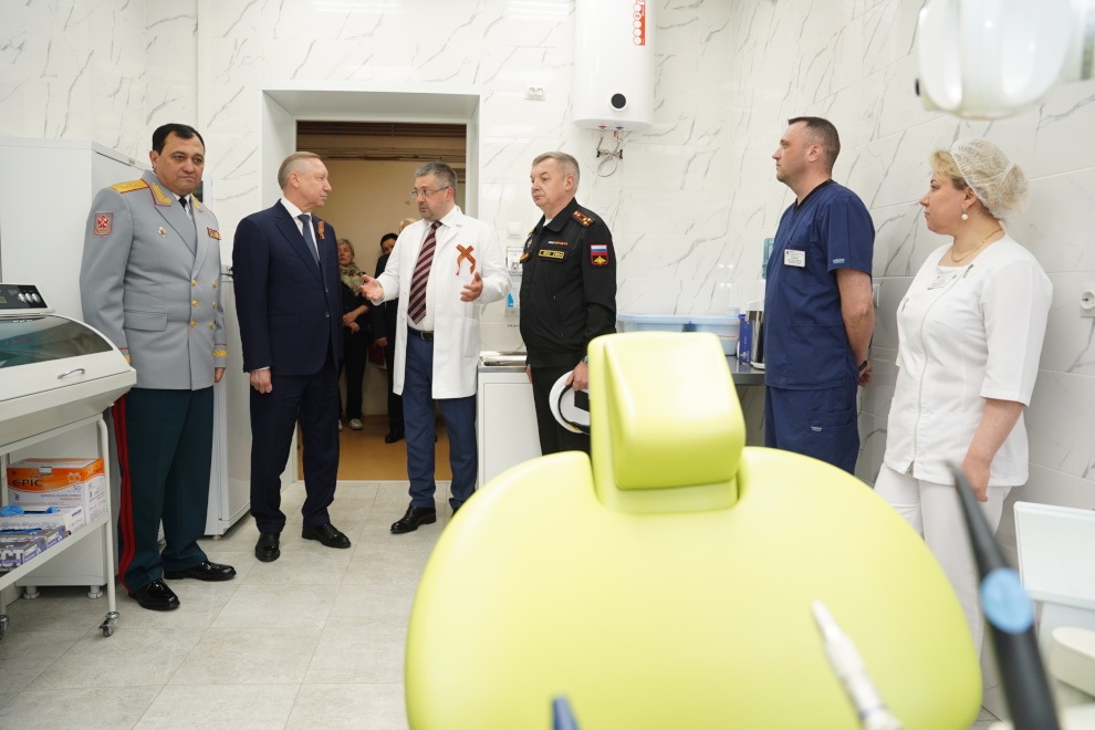 В Петербурге открылось первое в России отделение геронтостоматологии для ветеранов войн